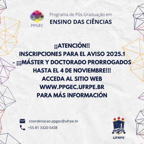 AVISO DE SELECCIÓN Y ADMISIÓN DE ESTUDIANTES 2025: EXTENSIÓN DEL PLAZO DE SOLICITUD