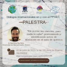 CONFERENCIA: “ME GUSTAN LAS CIENCIAS, PERO NADIE LO SABE”: PROMOVIENDO E IDENTIFICANDO ACTOS DE LIBERACIÓN EN LA CLASE DE QUÍMICA.
