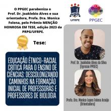 MENÇÃO HONROSA EM TESE